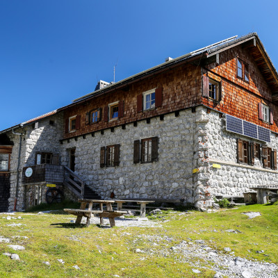 Halleinerhaus (auch Halleinerhütte genannt) in Adnet, Salzburg